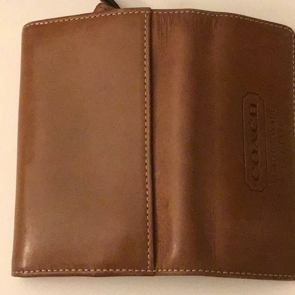 Coach Brown Leather Wallet - Picture 3 of 10